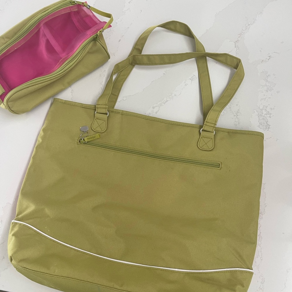 Creative Memories Craft tote & zippered supply holder